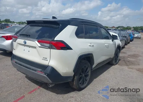 2022 Toyota Rav4 Xse Hybrid из США, поврежденный, VIN 4T3E6RFV0NU068779